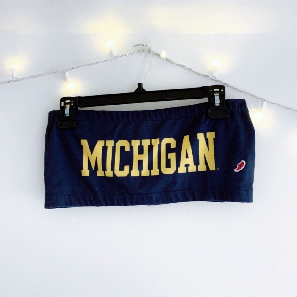 Michigan bandeau top